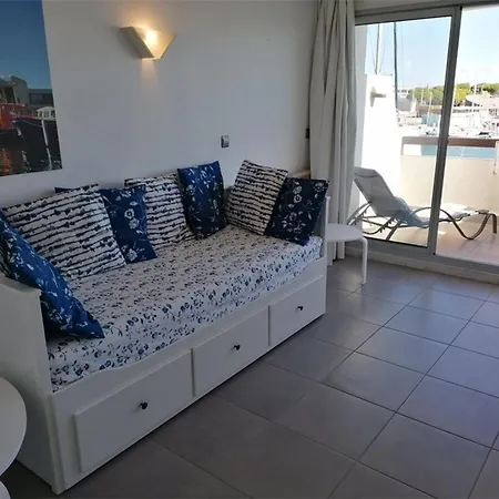 3 Pieces Pour 6 Avec Piscine, Wifi, Et Parking A Port Camargue - Fr-1-731-108 아파트